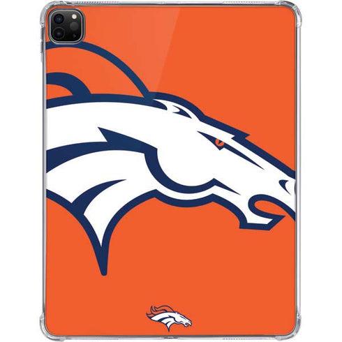 NFL Denver Broncos Large Logo iPad Pro 11in (2024) Clear Case