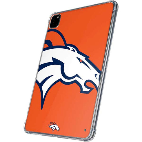 NFL Denver Broncos Large Logo iPad Pro 11in (2024) Clear Case