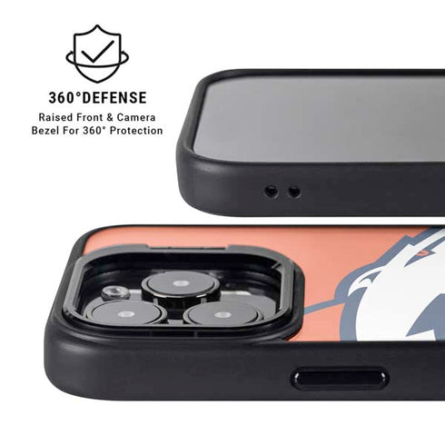 NFL Denver Broncos Large Logo iPhone 13 Pro Kickstand Case