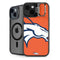 NFL Denver Broncos Large Logo iPhone 14 Kickstand Case