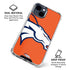 NFL Denver Broncos Large Logo iPhone 15 Clear Case