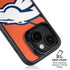 NFL Denver Broncos Large Logo iPhone 15 Plus Kickstand Case