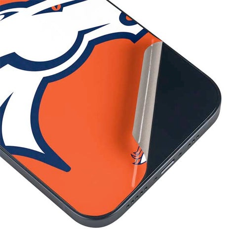 NFL Denver Broncos Large Logo iPhone 15 Skin