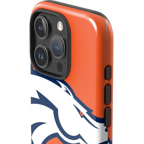 NFL Denver Broncos Large Logo iPhone 16 Pro Impact Case