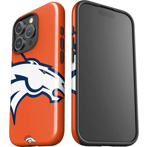 NFL Denver Broncos Large Logo iPhone 16 Pro Impact Case