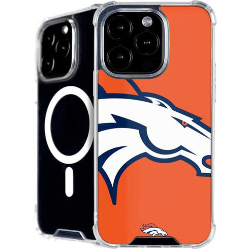 NFL Denver Broncos Large Logo iPhone 16 Pro Max MagSafe Case