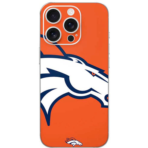 NFL Denver Broncos Large Logo iPhone 16 Pro Skin