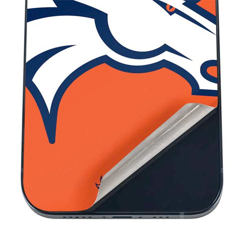 NFL Denver Broncos Large Logo iPhone 16 Skin