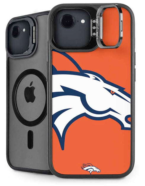 NFL Denver Broncos Large Logo iPhone 16e Kickstand Case
