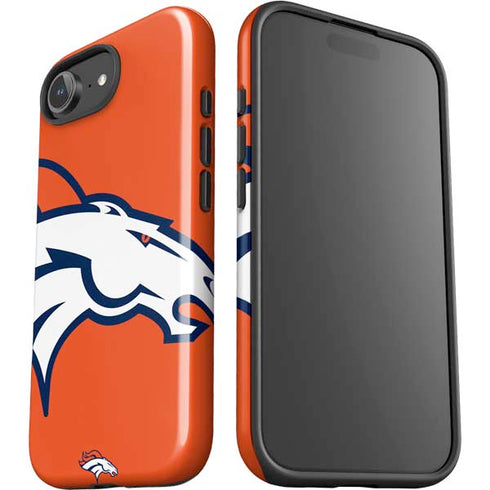 NFL Denver Broncos Large Logo iPhone 16e Impact Case