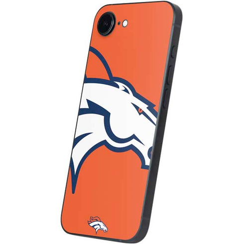 NFL Denver Broncos Large Logo iPhone 16e Skin