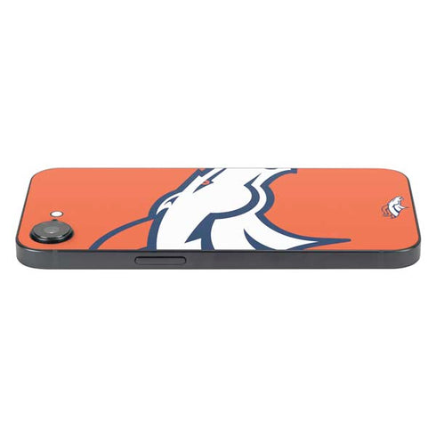 NFL Denver Broncos Large Logo iPhone 16e Skin
