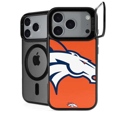 NFL Denver Broncos Large Logo iPhone 18 Pro Kickstand Case