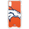 NFL Denver Broncos Large Logo iPhone XS Clear Case