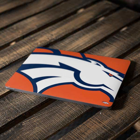 NFL Denver Broncos Large Logo Apple MacBook Air Skin
