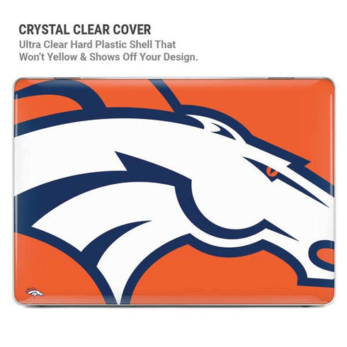 NFL Denver Broncos Large Logo MacBook Cases