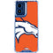 NFL Denver Broncos Large Logo Moto G 5G (2024) Clear Case
