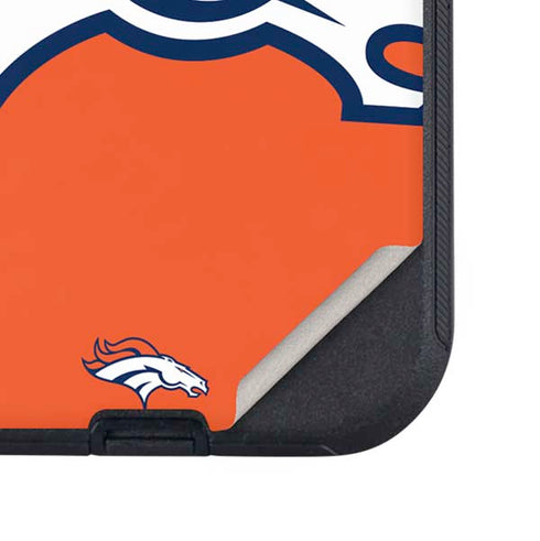 NFL Denver Broncos Large Logo Otterbox Defender iPhone Skin