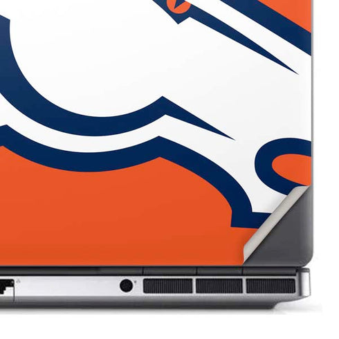 NFL Denver Broncos Large Logo Dell Precision Skin