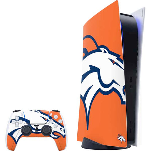 NFL Denver Broncos Large Logo PlayStation PS5 Skins