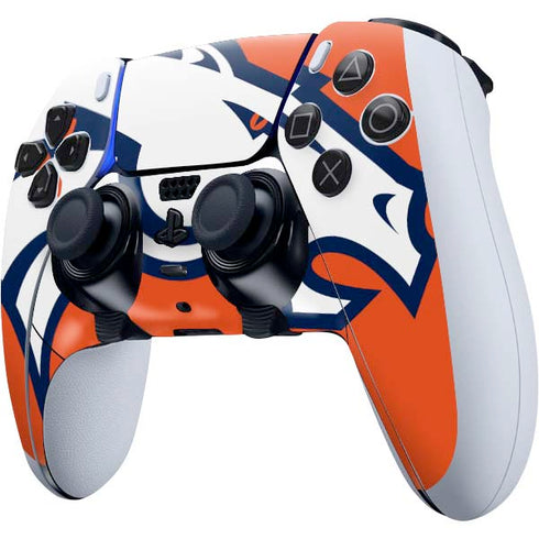 NFL Denver Broncos Large Logo PS5 DualSense Edge Pro Controller Skin