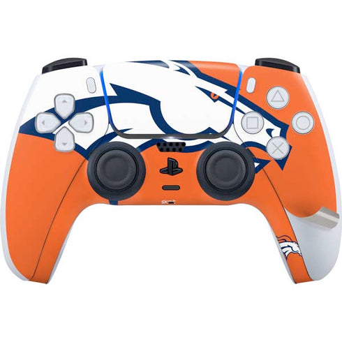 NFL Denver Broncos Large Logo PS5 Pro Bundle Skin