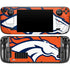 NFL Denver Broncos Large Logo Steam Deck Handheld Gaming Computer Skin