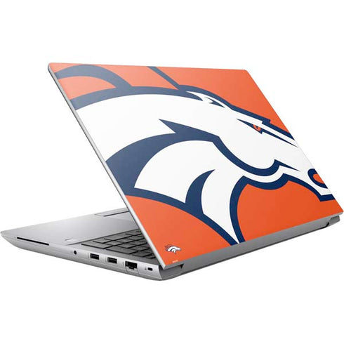 NFL Denver Broncos Large Logo HP ZBook Fury 16 G10 Skin