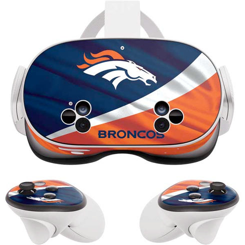 NFL Denver Broncos Meta Quest 3S Skin