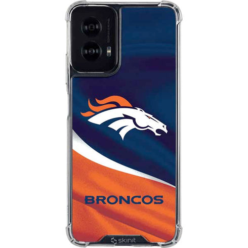 NFL Denver Broncos Moto G Power 5G (2024) Clear Case