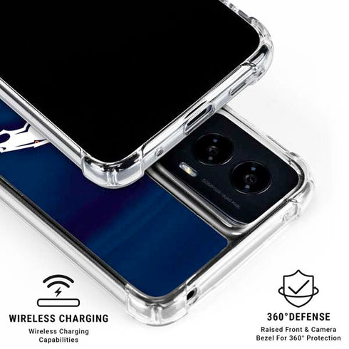 NFL Denver Broncos Moto G Power 5G (2024) Clear Case
