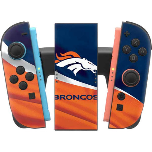 NFL Denver Broncos Nintendo Switch 2 (2025) Joy-Con Controller Skin