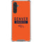 NFL Denver Broncos Orange Performance Series Galaxy A17 Clear Case