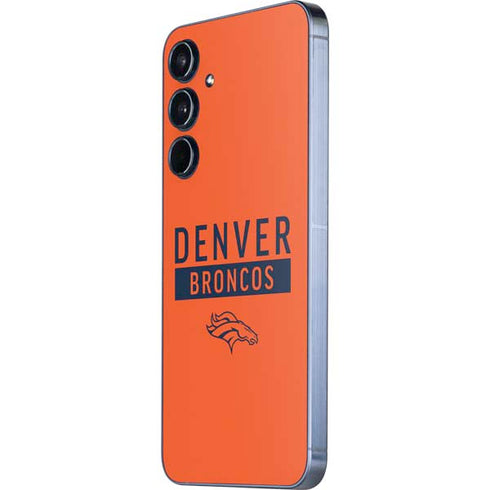 NFL Denver Broncos Orange Performance Series Galaxy A55 5G Skin