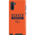 NFL Denver Broncos Orange Performance Series Galaxy Cases