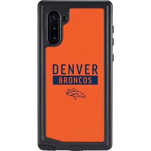 NFL Denver Broncos Orange Performance Series Galaxy Cases