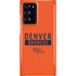 NFL Denver Broncos Orange Performance Series Galaxy Cases