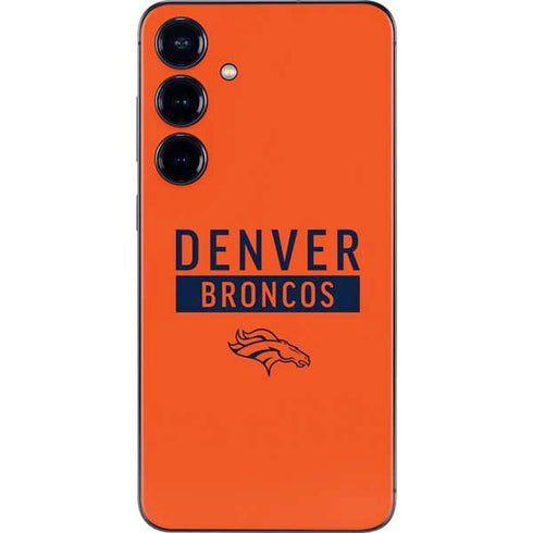 NFL Denver Broncos Orange Performance Series Galaxy S24 Plus Skin