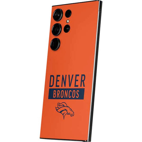 NFL Denver Broncos Orange Performance Series Galaxy S25 Ultra Skin