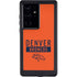 NFL Denver Broncos Orange Performance Series Galaxy S24 Ultra Waterproof Case