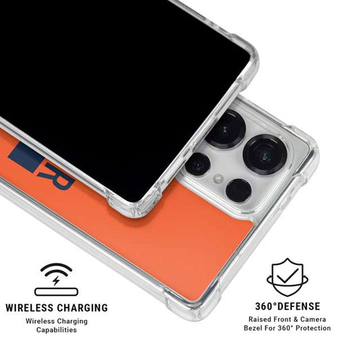 NFL Denver Broncos Orange Performance Series Galaxy S25 Ultra Clear Case