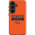 NFL Denver Broncos Orange Performance Series Galaxy S26 Impact Case