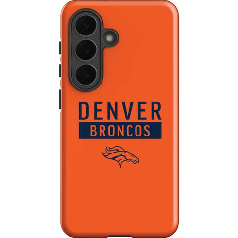 NFL Denver Broncos Orange Performance Series Galaxy S26 Plus Impact Case