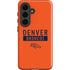 NFL Denver Broncos Orange Performance Series Galaxy S26 Plus Impact Case