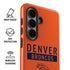 NFL Denver Broncos Orange Performance Series Galaxy S26 Plus Impact Case