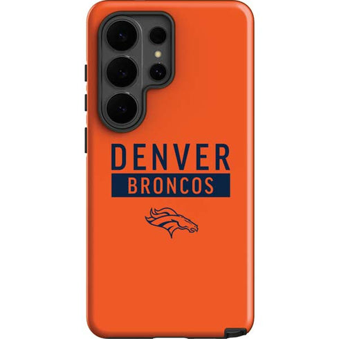 NFL Denver Broncos Orange Performance Series Galaxy S26 Ultra Impact Case