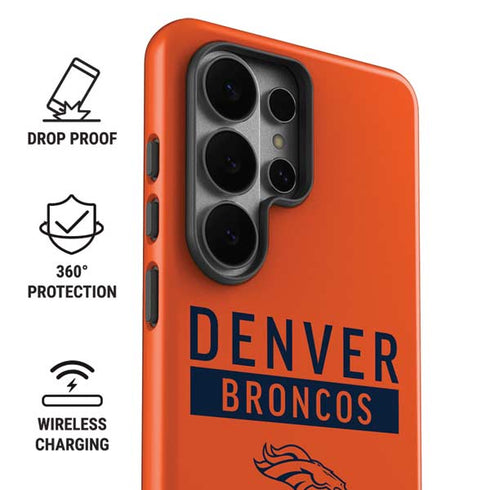 NFL Denver Broncos Orange Performance Series Galaxy S26 Ultra Impact Case