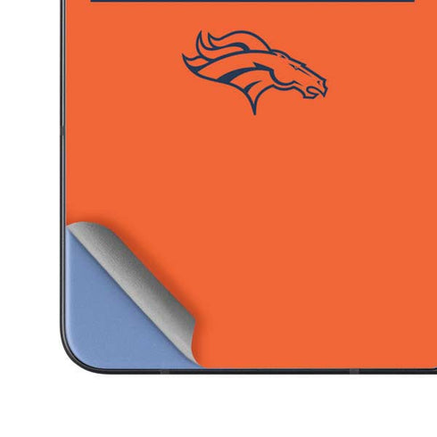 NFL Denver Broncos Orange Performance Series Galaxy Z Fold5 5G Skin