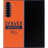 NFL Denver Broncos Orange Performance Series Galaxy Z Fold6 Skin