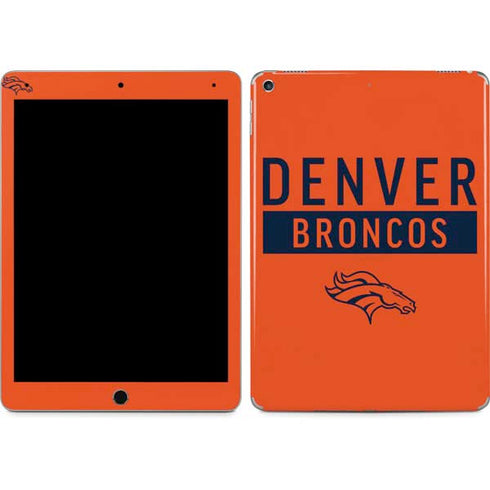 NFL Denver Broncos Orange Performance Series iPad Skins